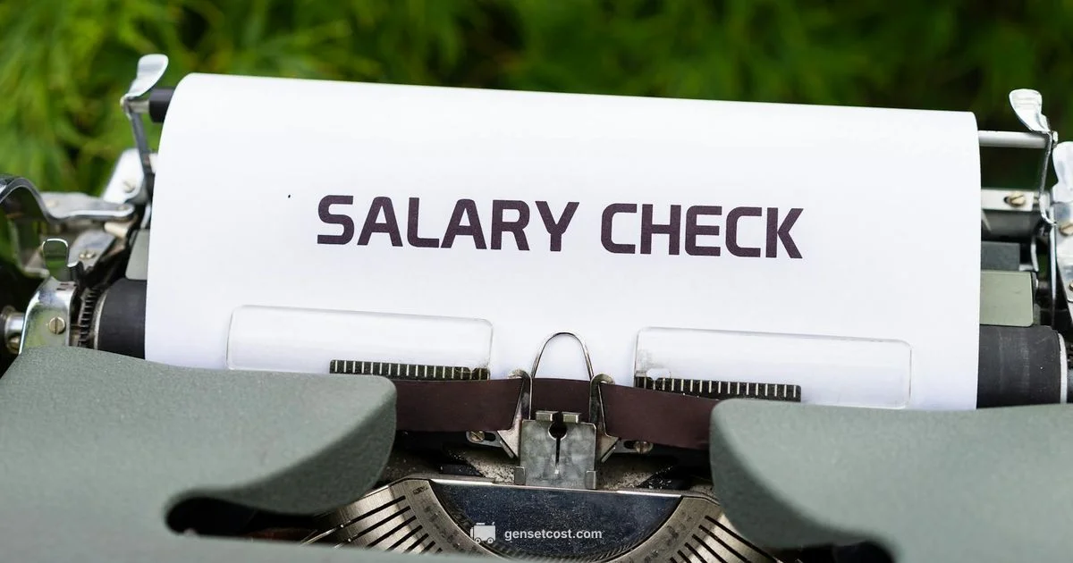 Free Payroll Checks - Genset Cost