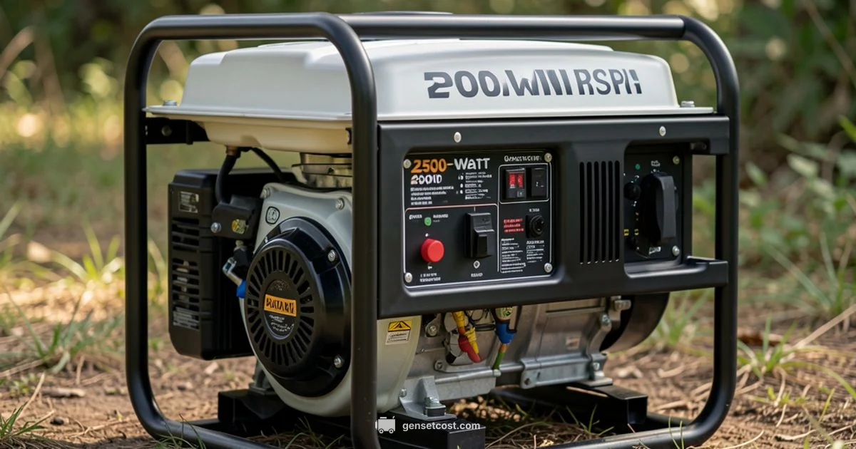 Power When Needed - Genset Cost