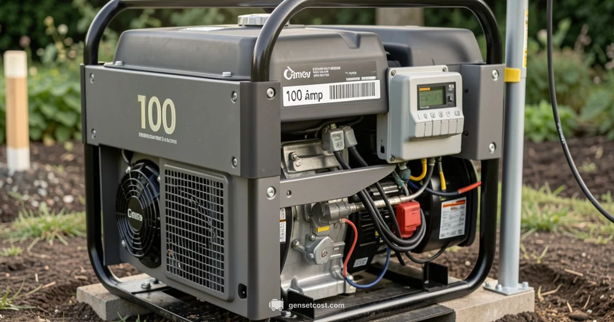 100 Amp Generator Guide - Genset Cost