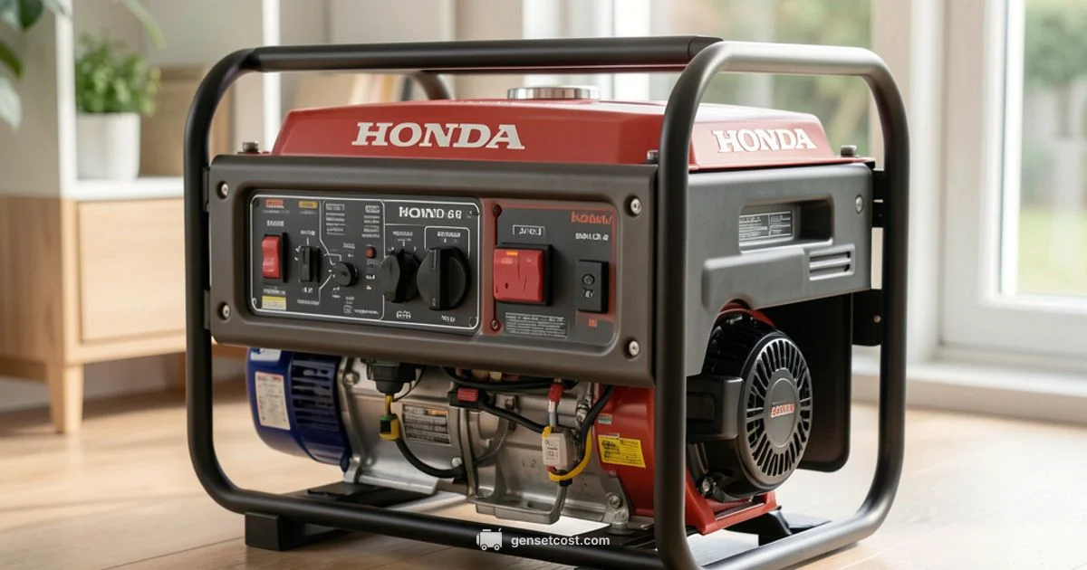Honda Backup Power - Genset Cost