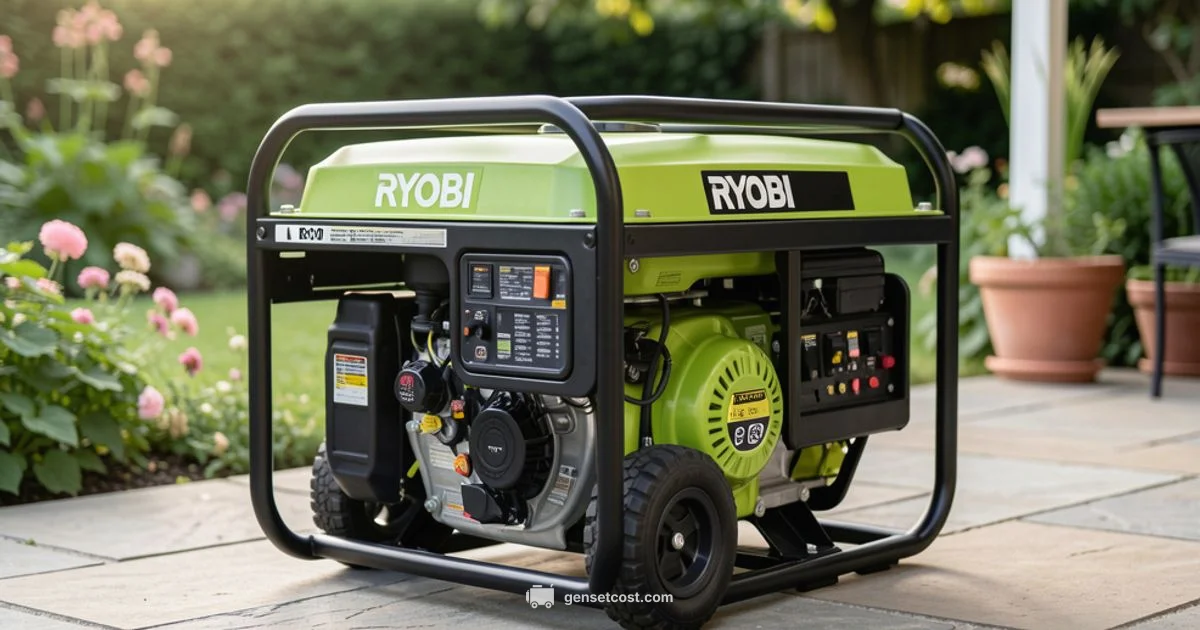 Ryobi Backup Power - Genset Cost