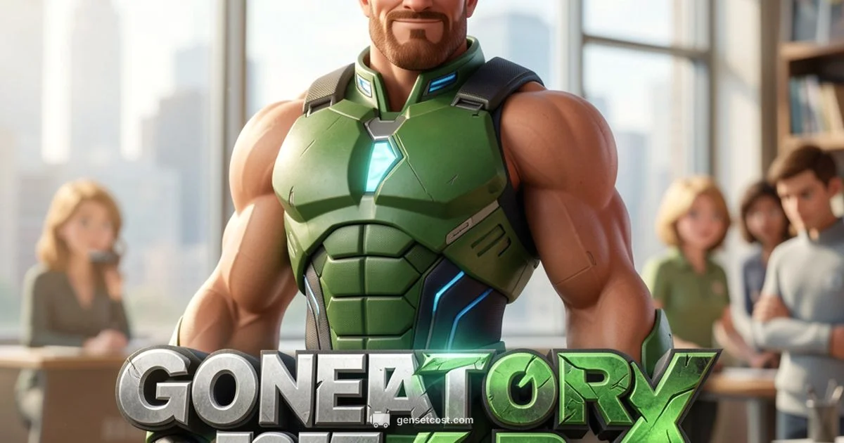 Generator Rex Origins - Genset Cost