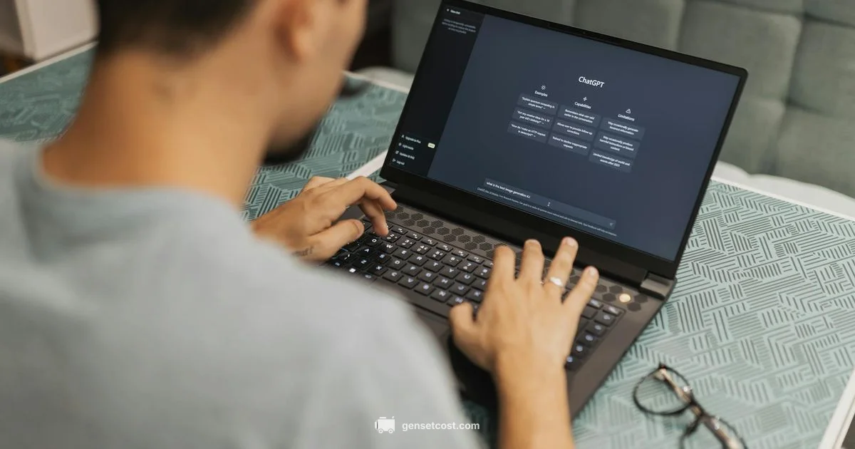 AI Paragraph Generator - Genset Cost