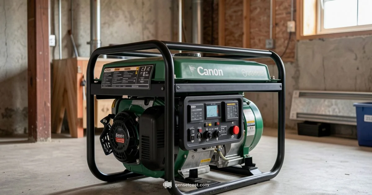 Backup Power Options - Genset Cost