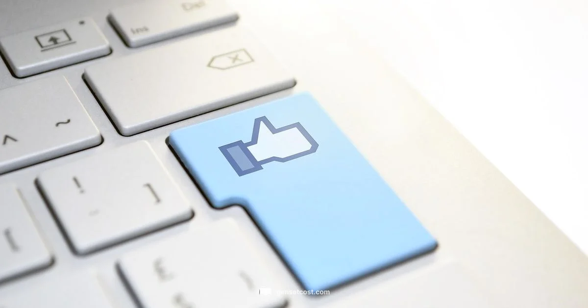 Bold Text on Facebook - Genset Cost