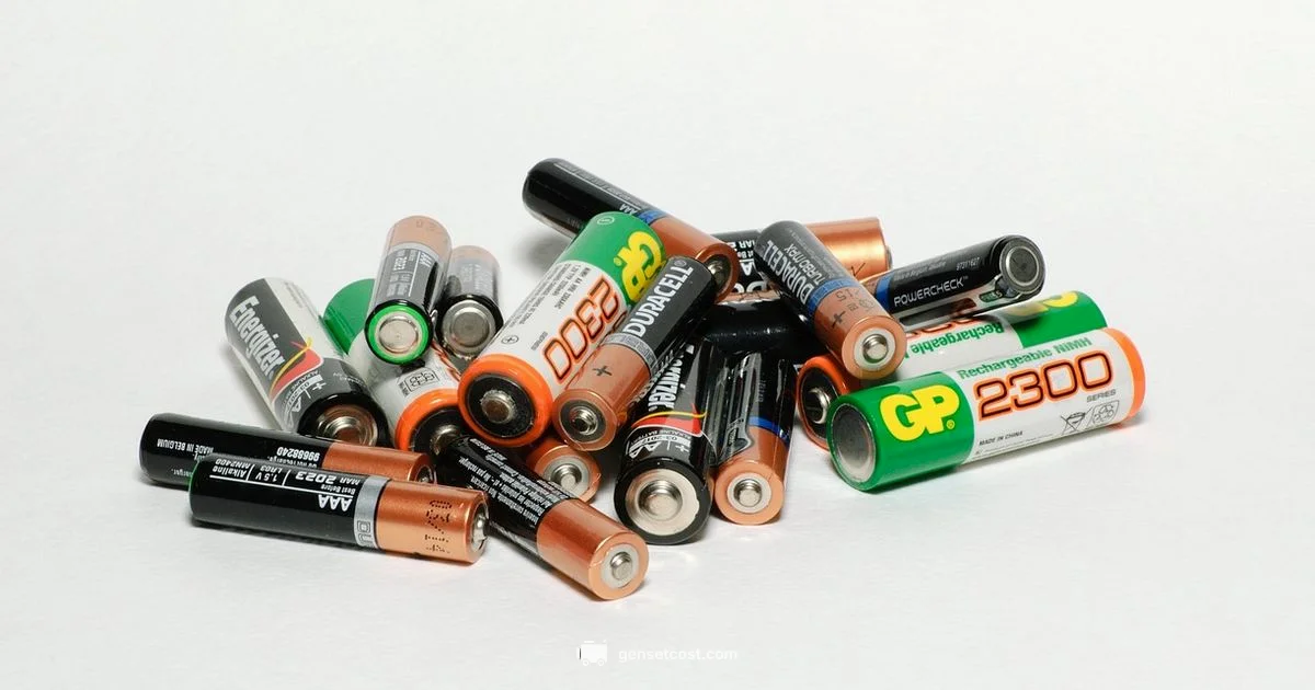 RV Battery Charging - Genset Cost