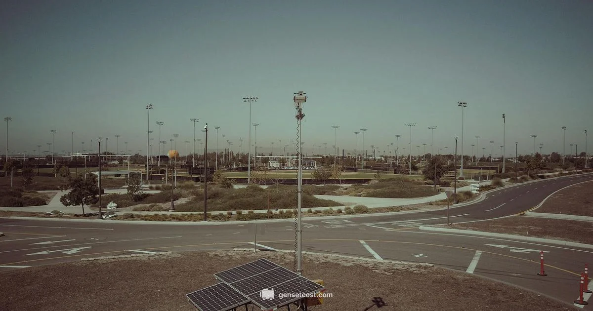 Quiet Generator Setup - Genset Cost