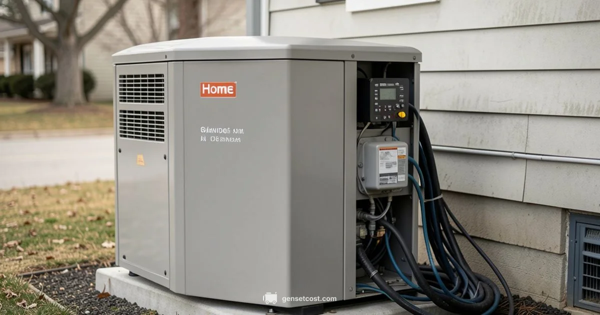 Home Generator Calculator - Genset Cost