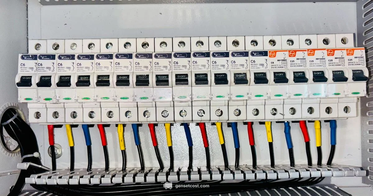 Generator Panel Basics - Genset Cost
