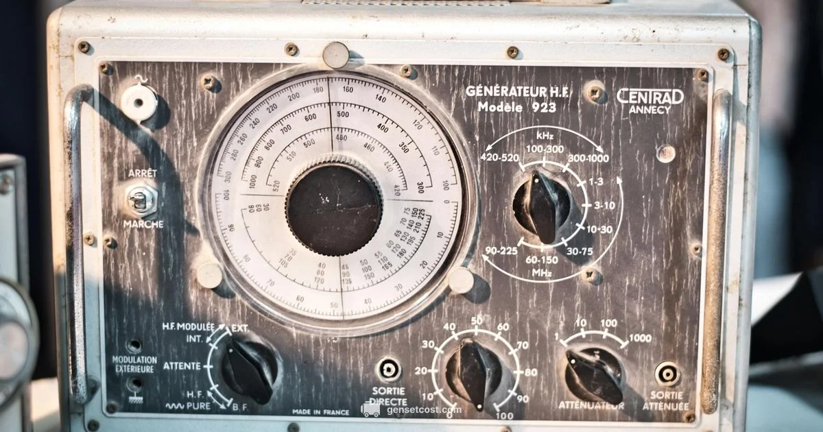 Signal Generator Basics - Genset Cost