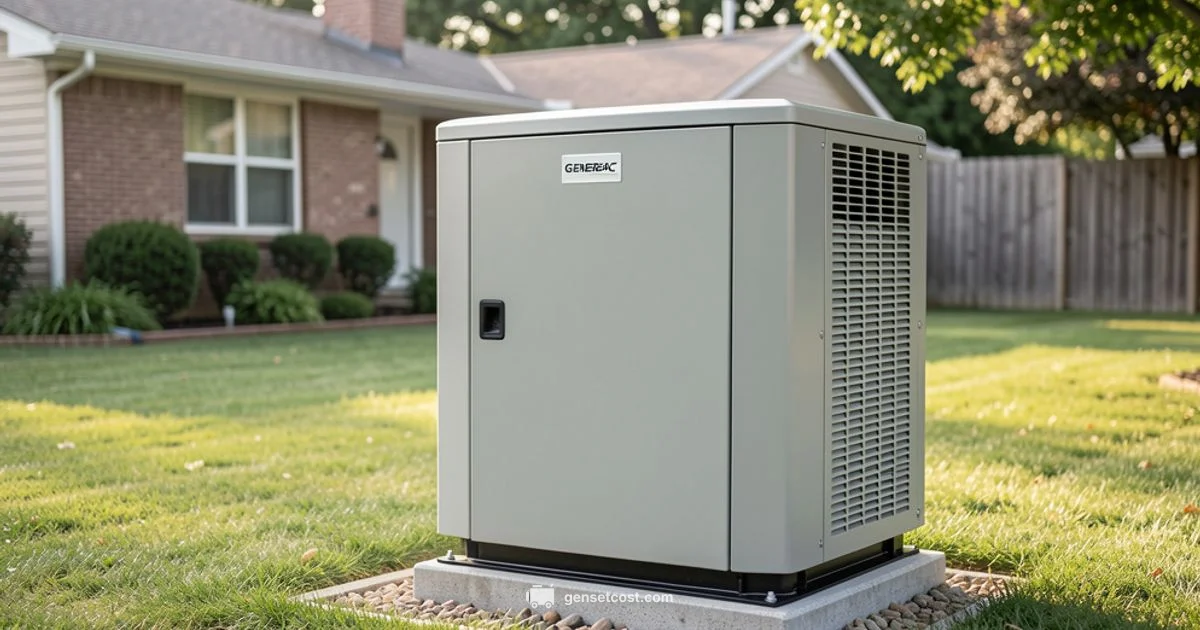 Standby Generator Guide - Genset Cost