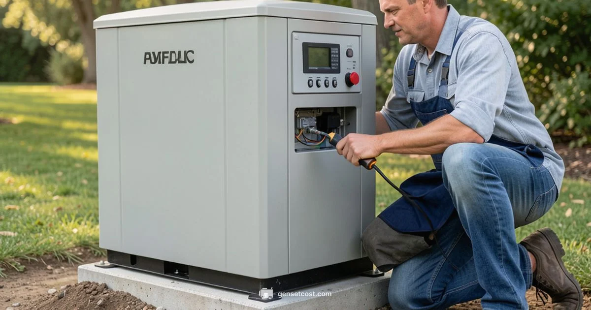Home Backup Power - Genset Cost