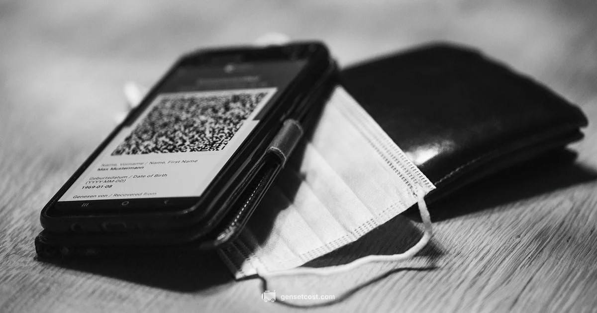 QR Card Generator - Genset Cost