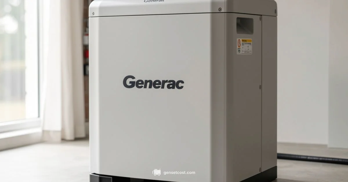 Generac Home Generator - Genset Cost