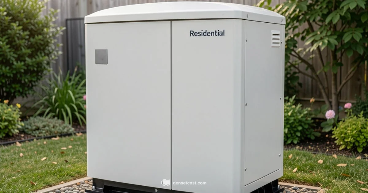 Backup Power Installed - Genset Cost