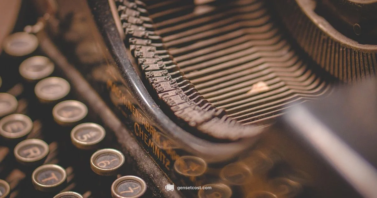 Letter Generator Guide - Genset Cost