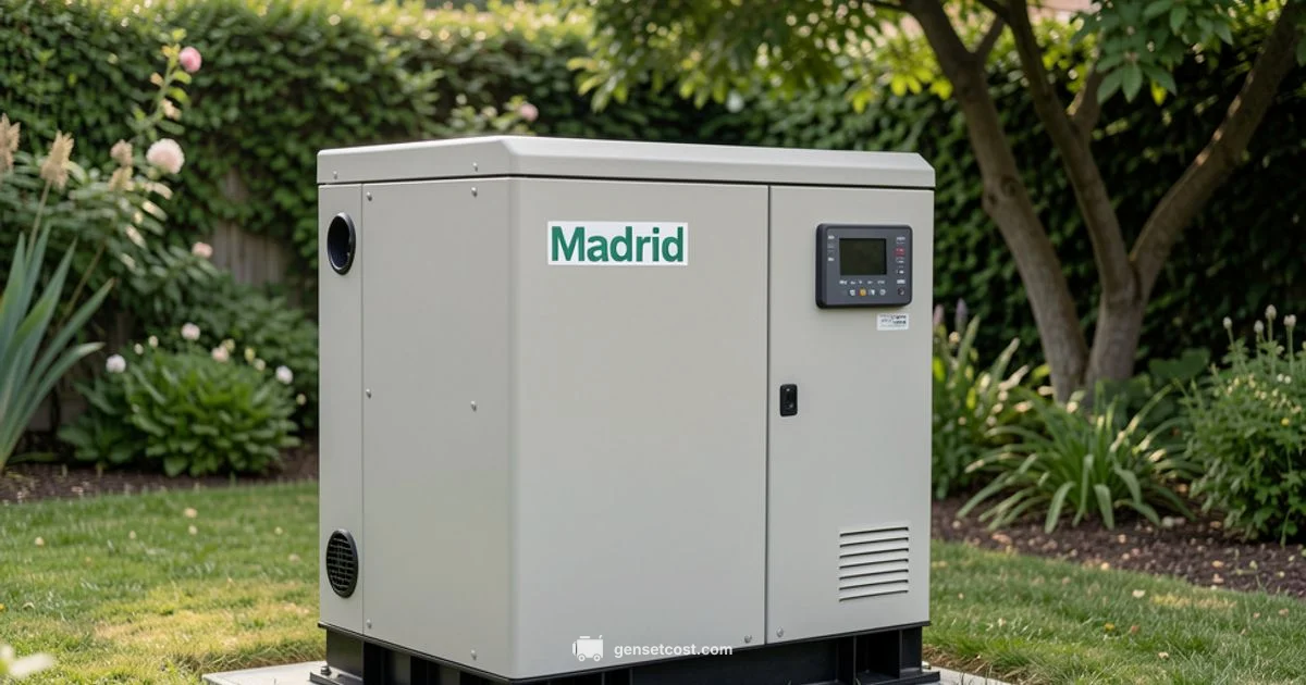 Madrid Generator Guide - Genset Cost