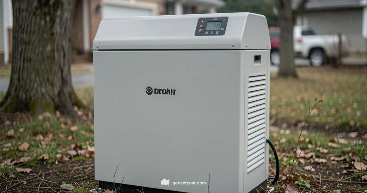 Backup Generator Costs - Genset Cost