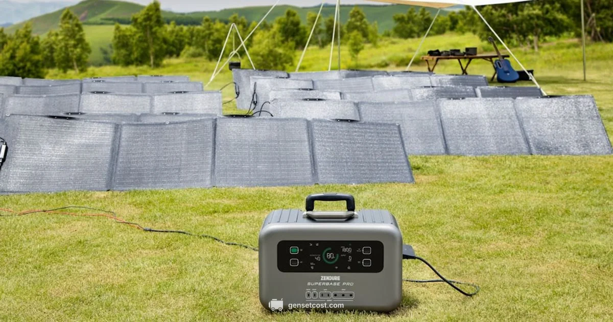 30A RV Sizing - Genset Cost