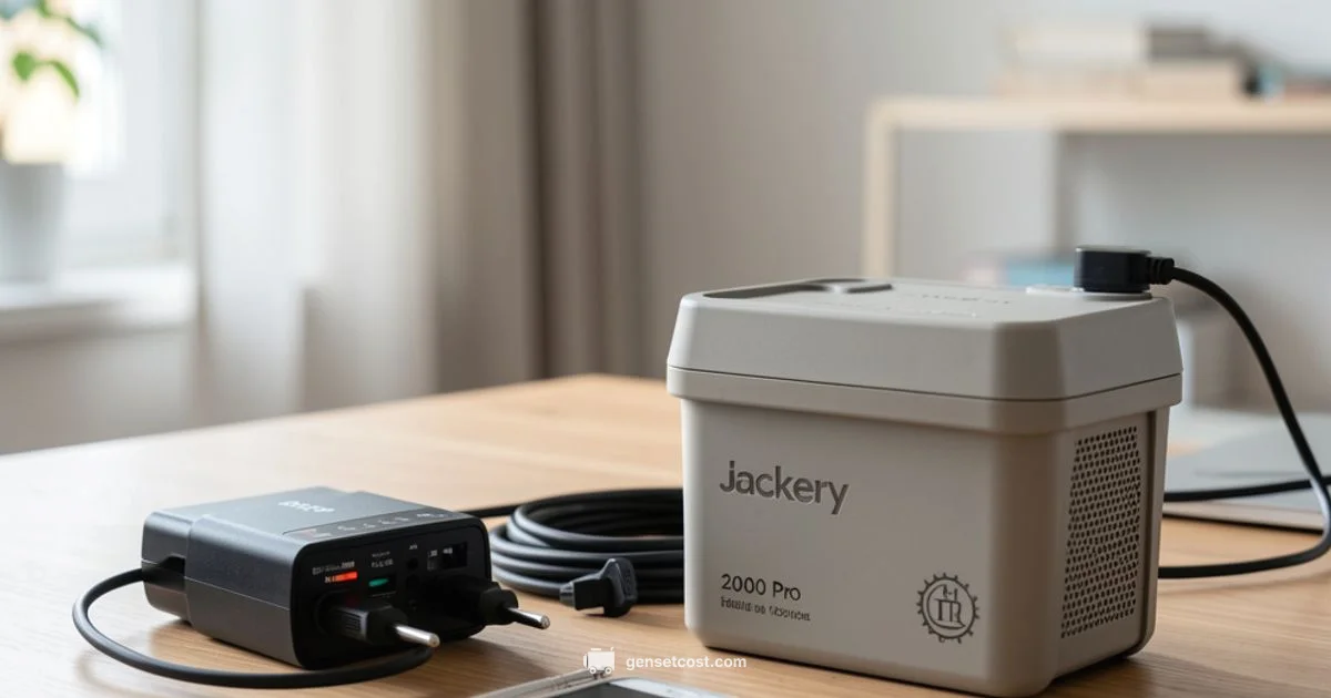 Jackery 2000 Pro - Genset Cost