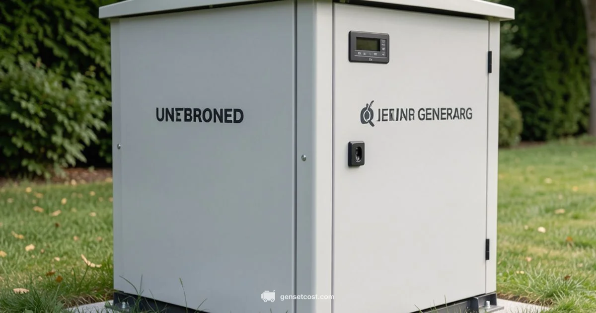 Quiet Generator Guide - Genset Cost