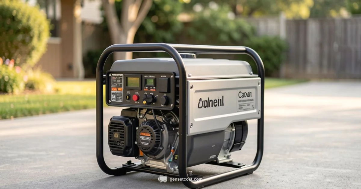 Small Gas Generator Guide - Genset Cost