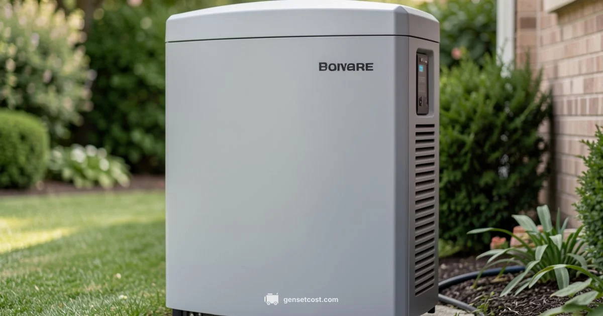 Backup Generator Basics - Genset Cost