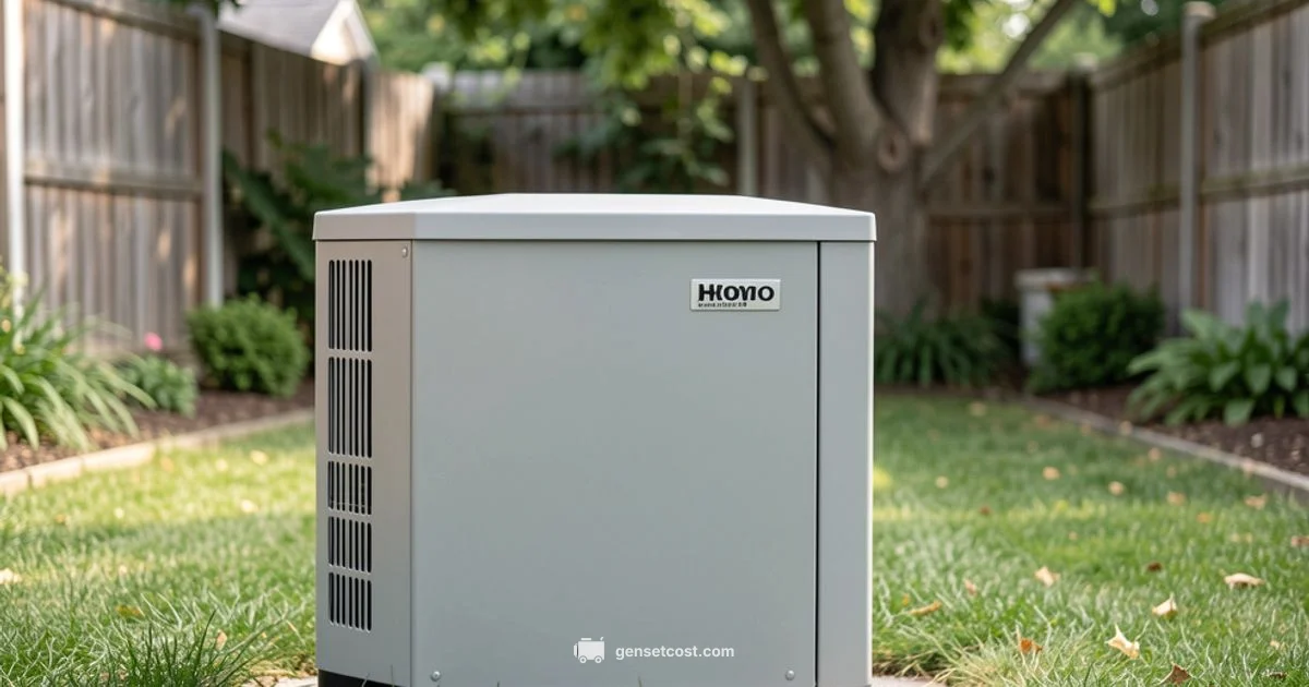 Home Generator Types - Genset Cost