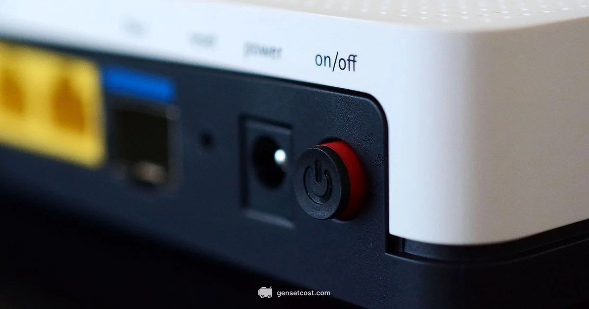 Backup Power Switch - Genset Cost