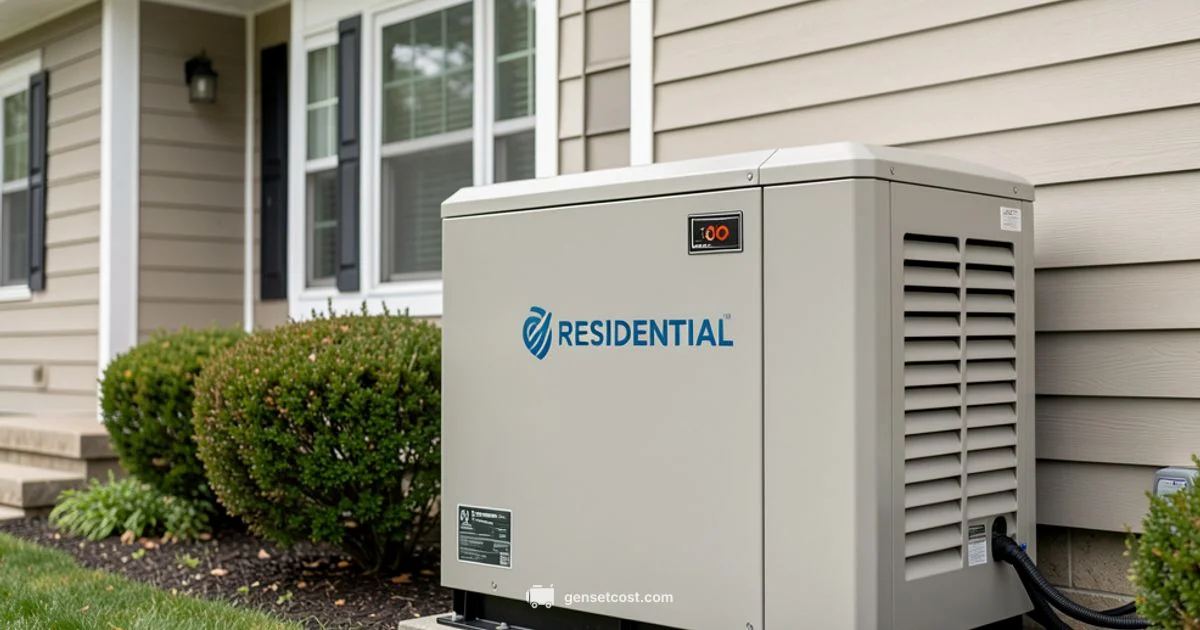 Generator Basics - Genset Cost