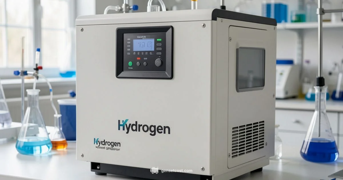 Hydrogen Fuel Generators - Genset Cost