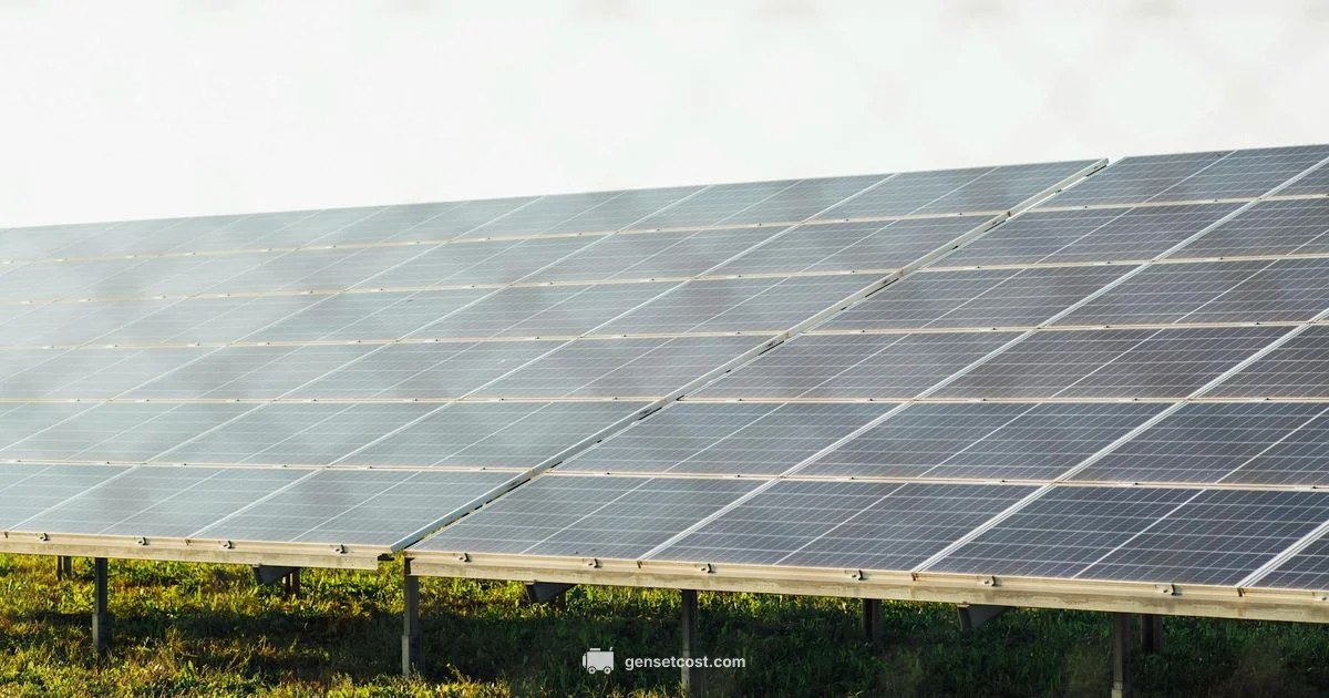 Backup Power Planning - Genset Cost