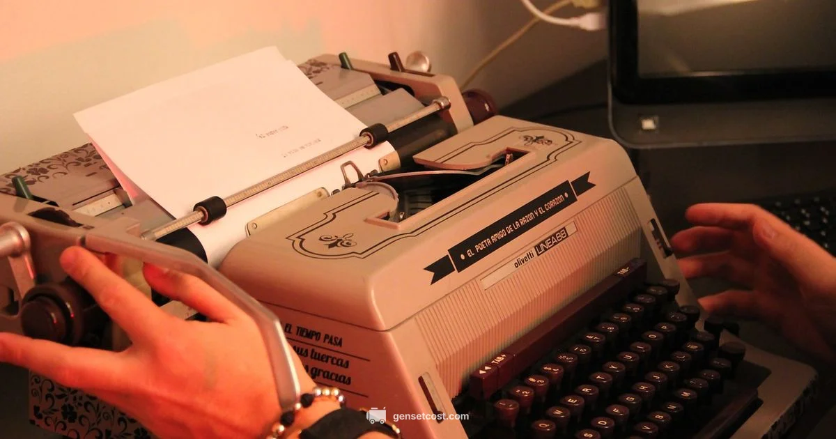 Free AI Text Generator - Genset Cost