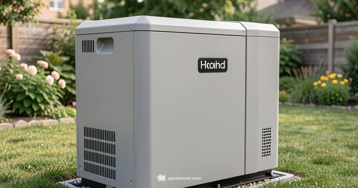 Home Generator Guide - Genset Cost