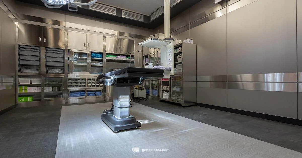 Hospital Backup Power - Genset Cost