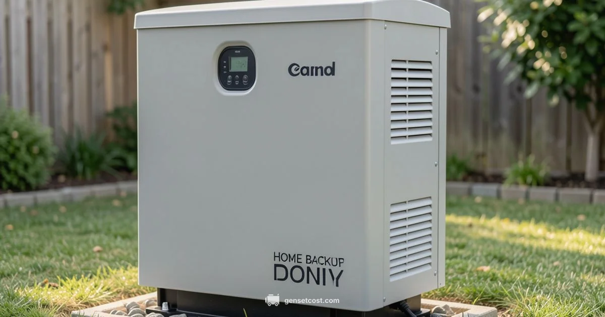 Generator Engine Basics - Genset Cost