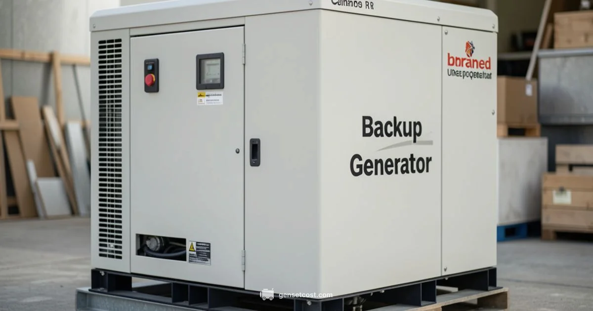 Rent a Generator Today - Genset Cost