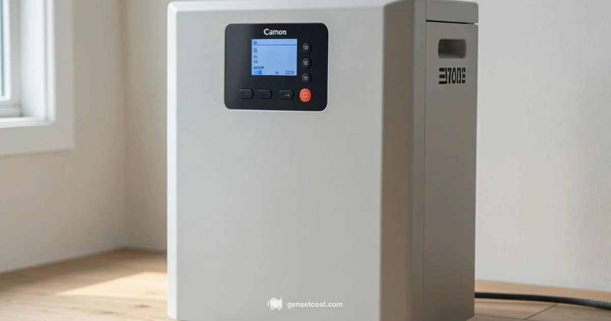 Home Backup Guide - Genset Cost
