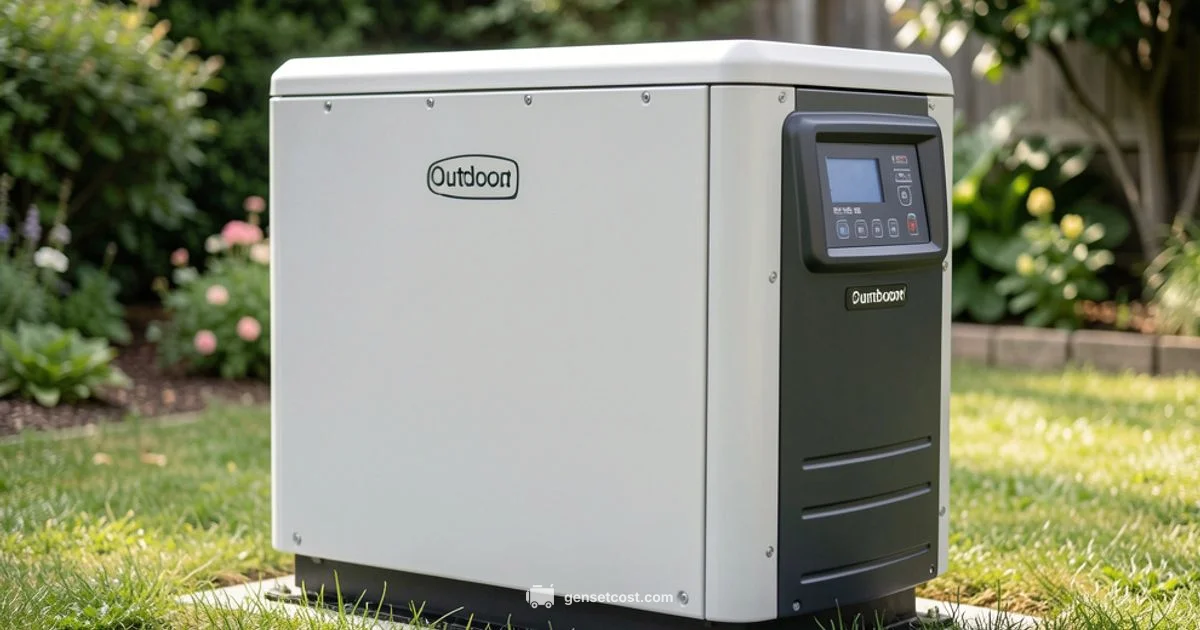 Home Backup Guide - Genset Cost