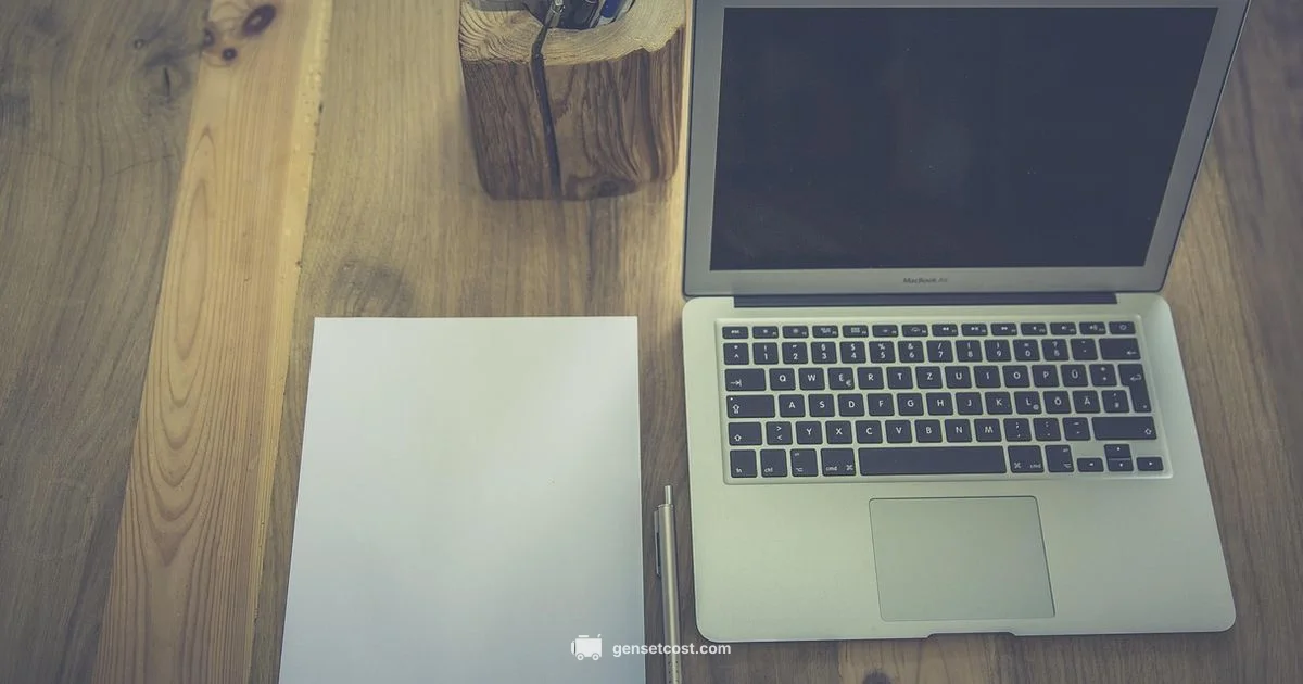 AI Image Studio - Genset Cost