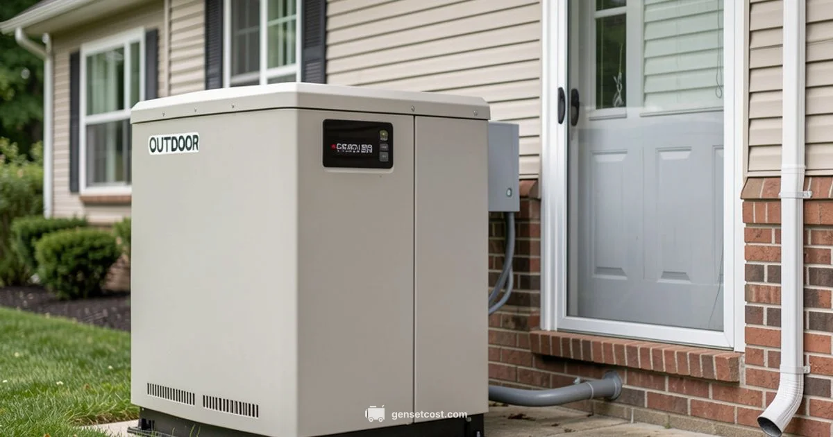 4500W Backup Power - Genset Cost