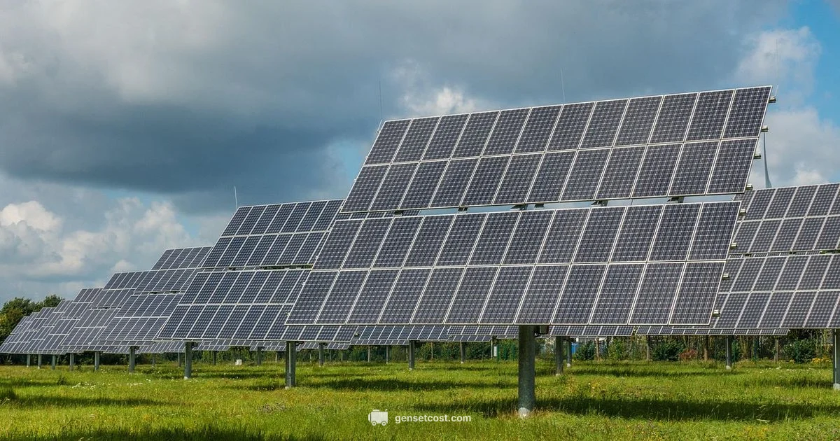 Patriot Solar Gen - Genset Cost