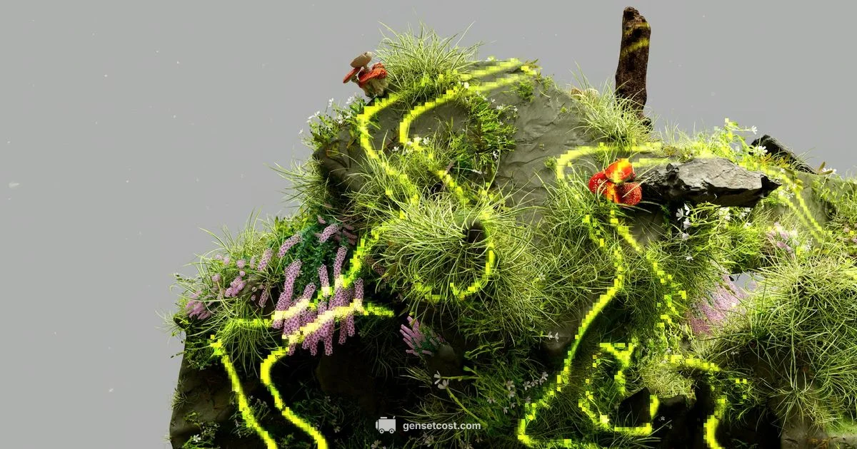 Unrestricted AI Images - Genset Cost