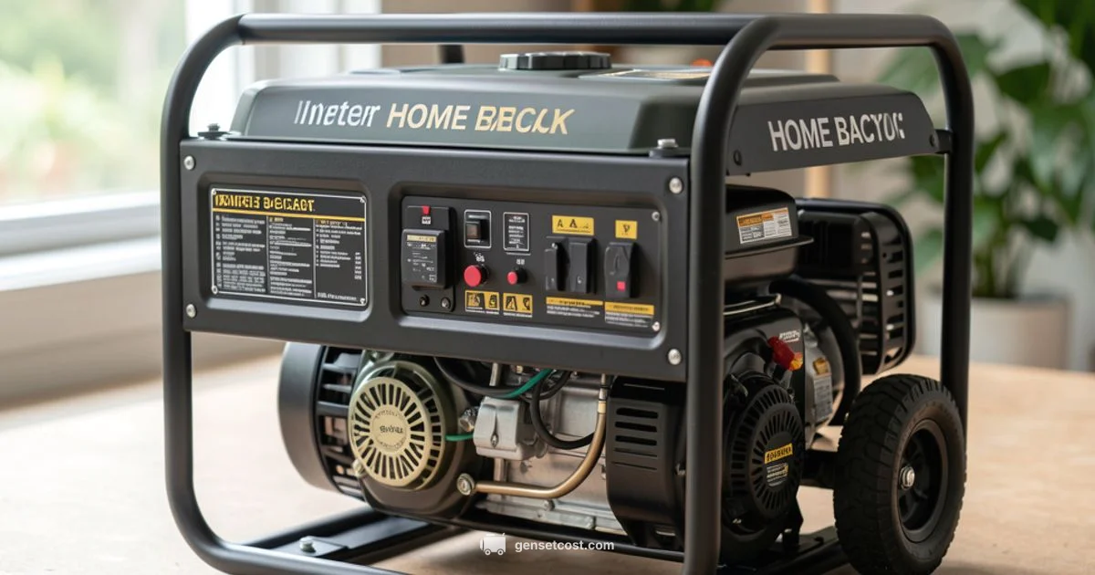 Inverter Backup Power - Genset Cost