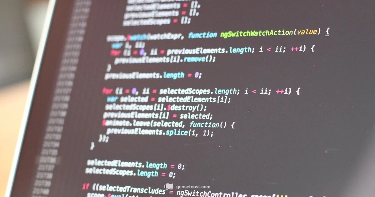 Code Generator Insight - Genset Cost