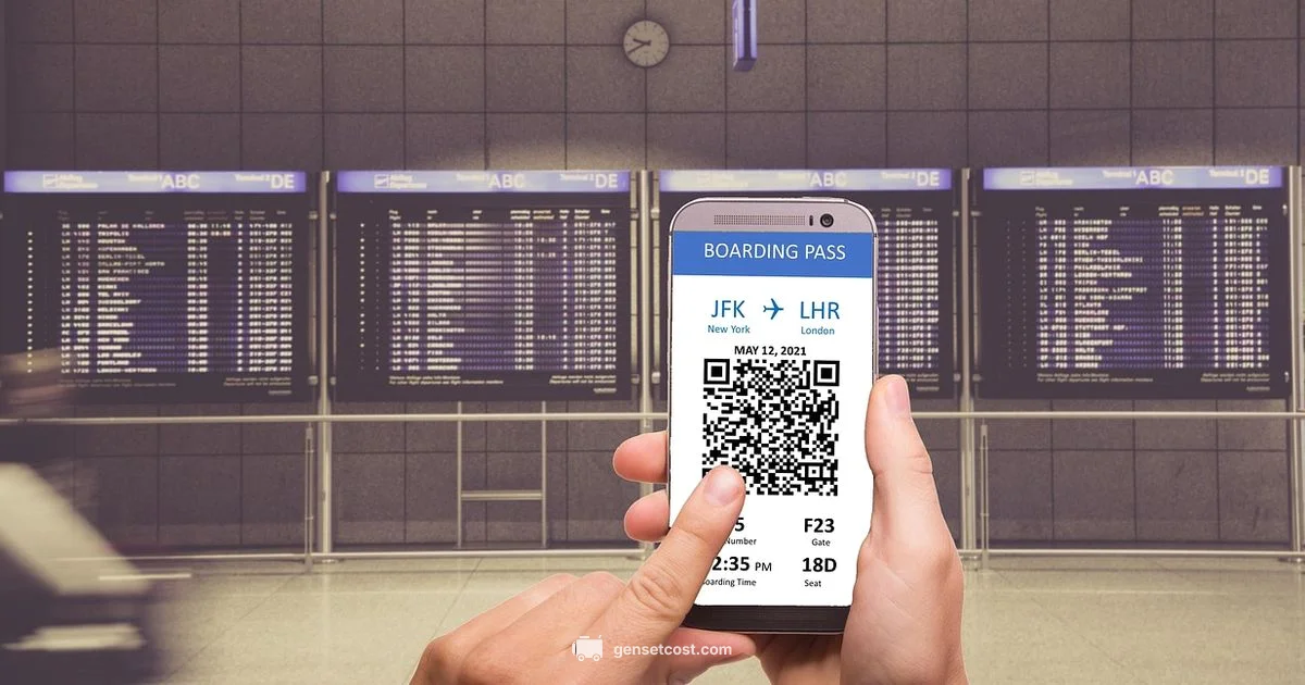 Boarding Pass Guide - Genset Cost