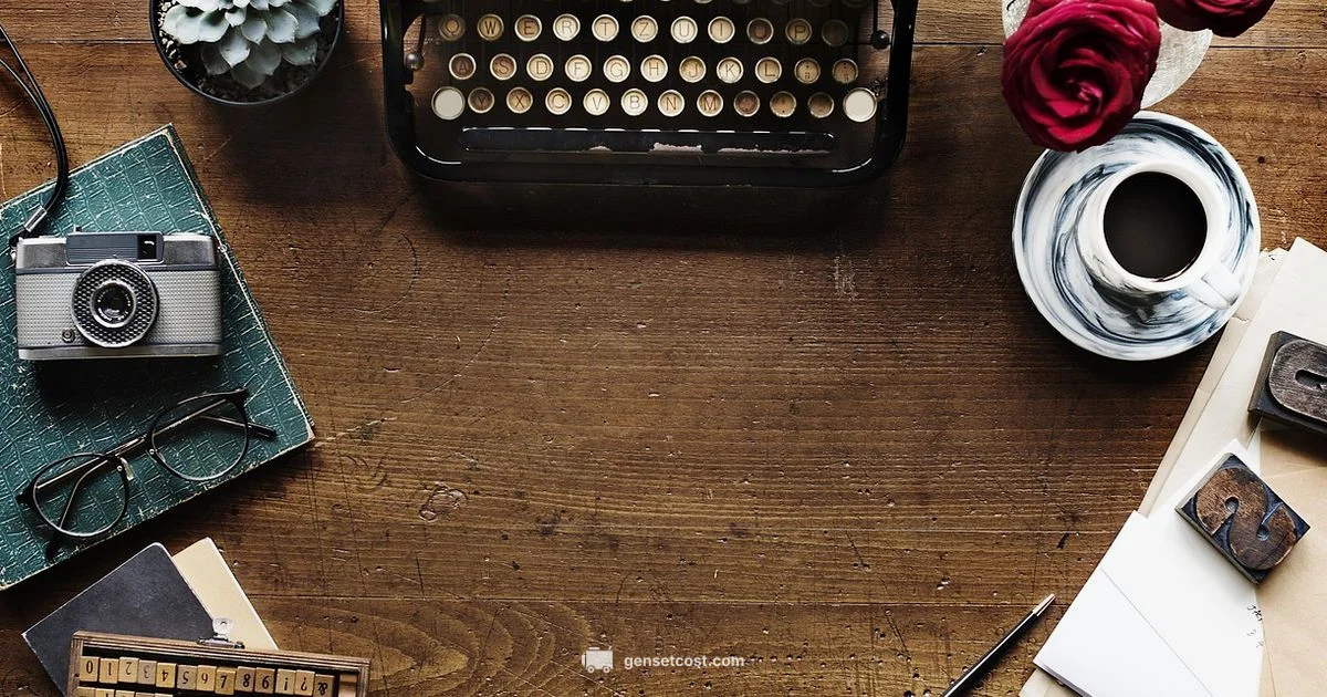 Movie Generator Overview - Genset Cost