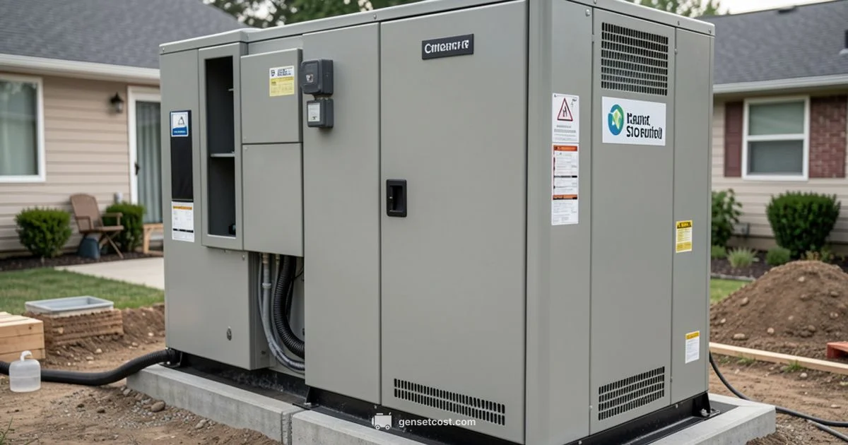 Planning Styles - Genset Cost