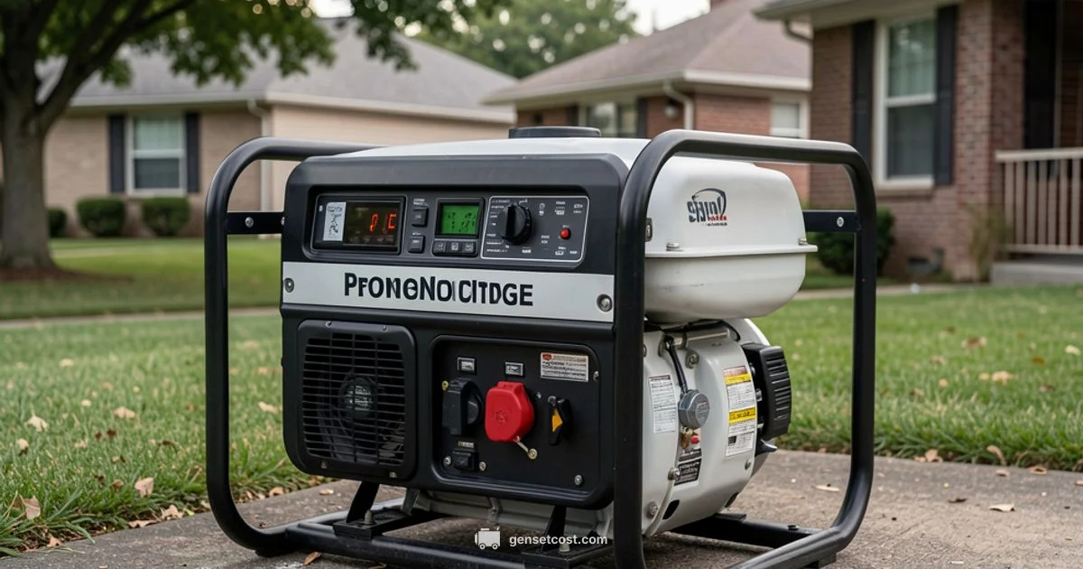 Propane Home Generator - Genset Cost