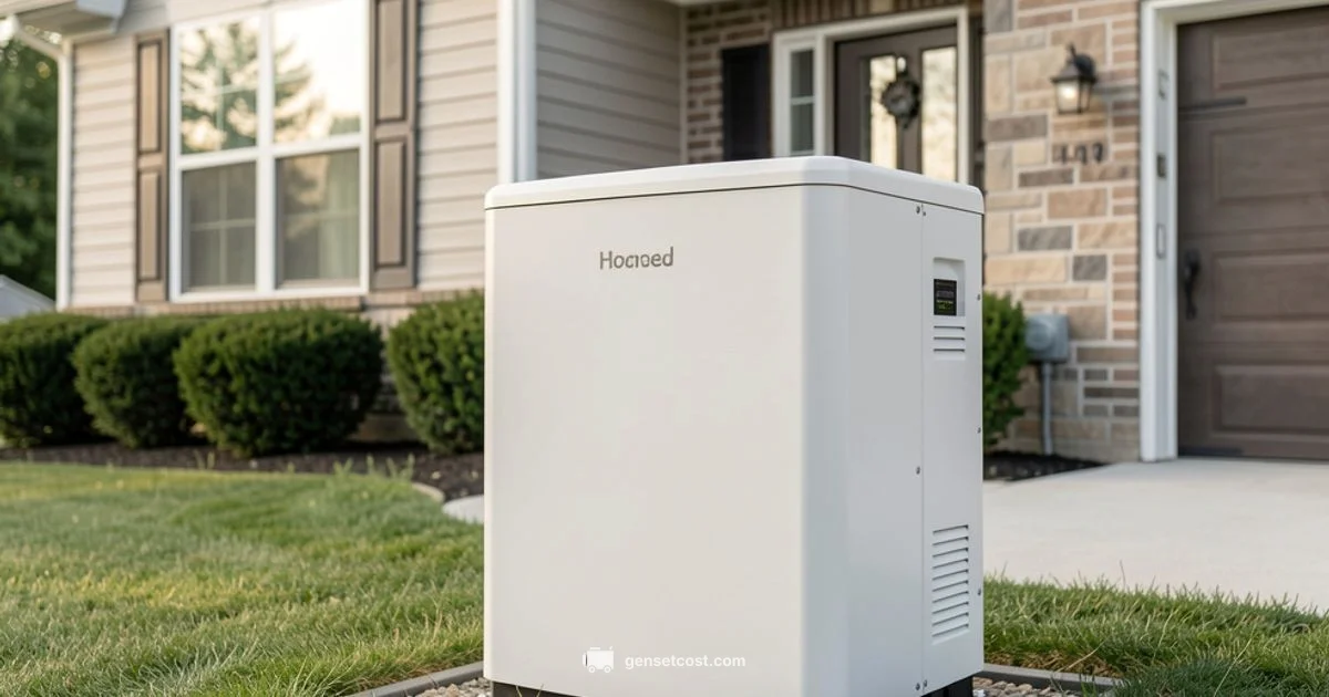 Backup Power Sizing - Genset Cost